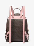 Jaycee Signature Logo Medium Backpack - Powder Blush