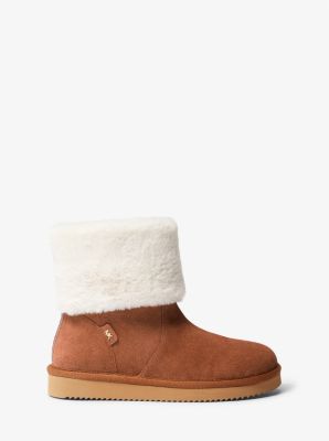 Julia Faux Fur Suede Boot