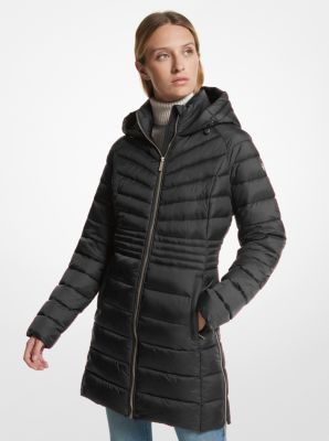 Quilted Nylon Puffer Jacket