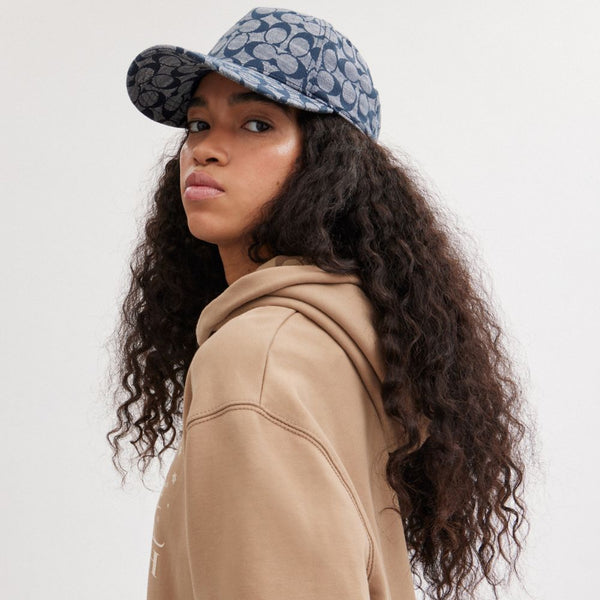 Signature Chambray Baseball Hat