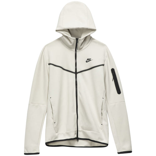 Nike Tech Fleece Full-Zip Hoodie Light Bone/Black