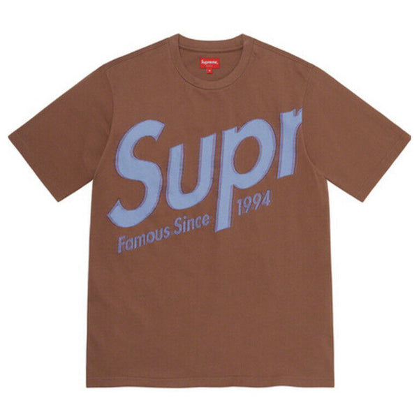 Supreme Intarsia Big Logo S/s Top Mens Style : Ss21kn35