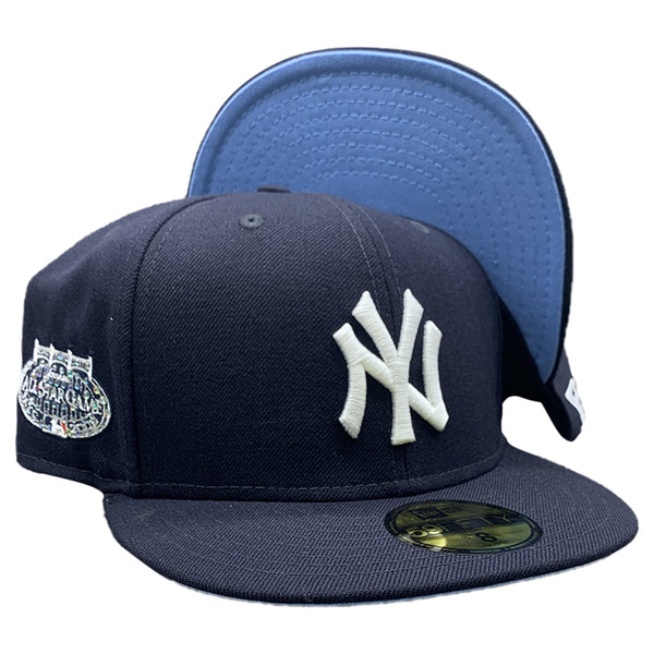 New Era New York Yankees Icy Side Patch 59fifty Fitted Hat Mens