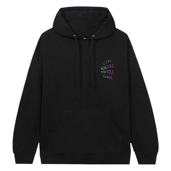 Anti Social Social Club Fuzzy Connection Hoodie Black