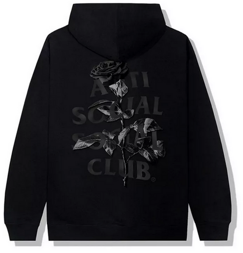 Anti Social Social Club Hello Rose Hoodie Mens Style : 7011036