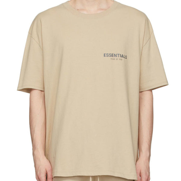 Fear Of God Essentials Exclusive Logo S/s Tee Mens Style : 637254