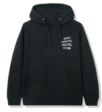 Anti Social Social Club Mind Games Hoodie Black/White