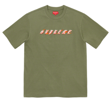 Supreme Flames S/s Top Mens Style : Ss22kn81