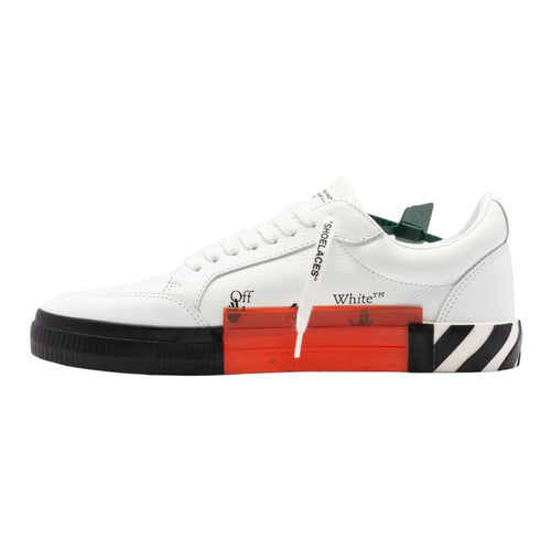 Off-white Low Vulcanized Calf Leather Mens Style : Omia085c99lea0010