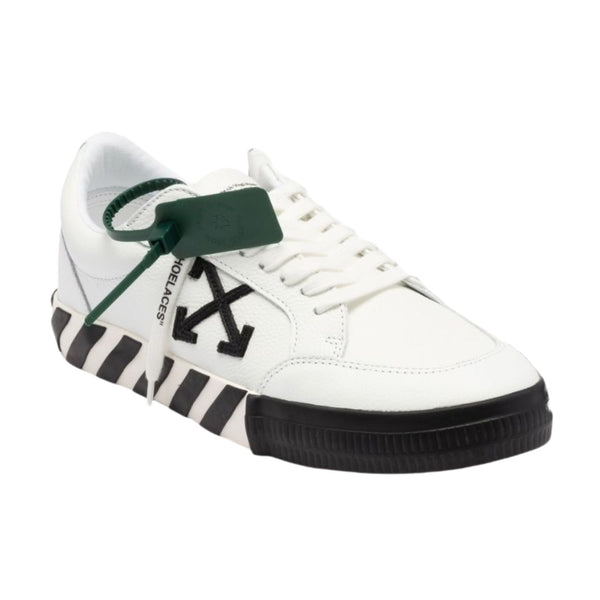 Off-white Low Vulcanized Calf Leather Mens Style : Omia085c99lea0010