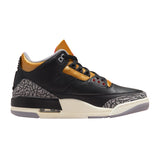 Jordan 3 Retro Black Cement Gold (W)