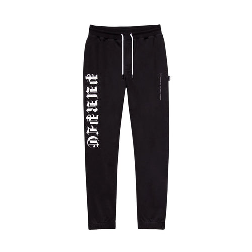 Purple-brand French Terry Sweatpant Gothic Wordmark Mens Style : P412-gbww422