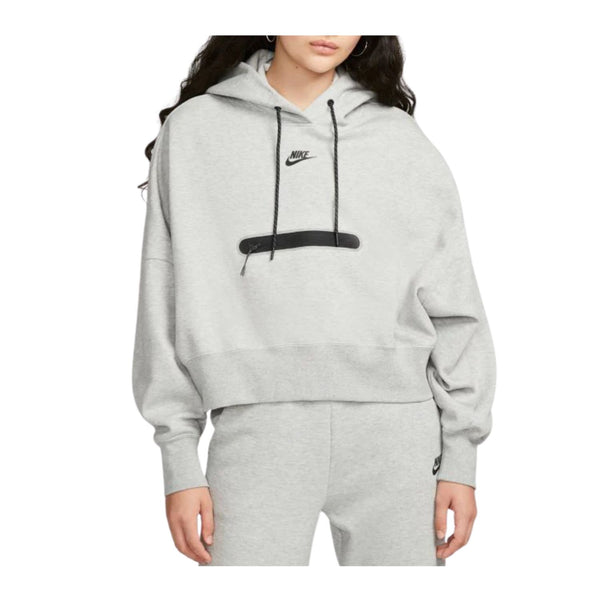 Nike Sportswear Tech Fleece Over-oversized Crop Pullover Hoodie Womens Style : Dr4973