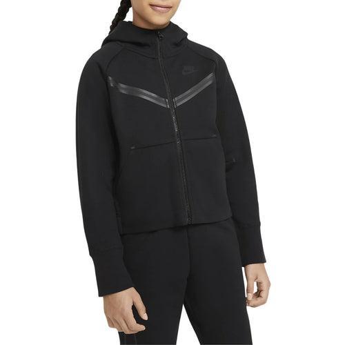 Nike Sportswear Tech Fleece Full-zip Hoodie Big Kids Style : Cz2570